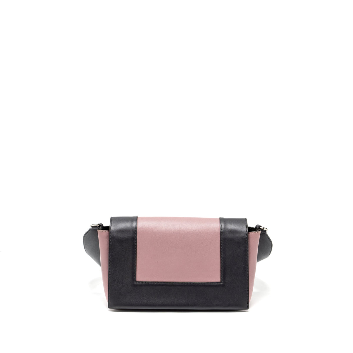 Celine Frame Bag Calfskin Pink/Grey SHW