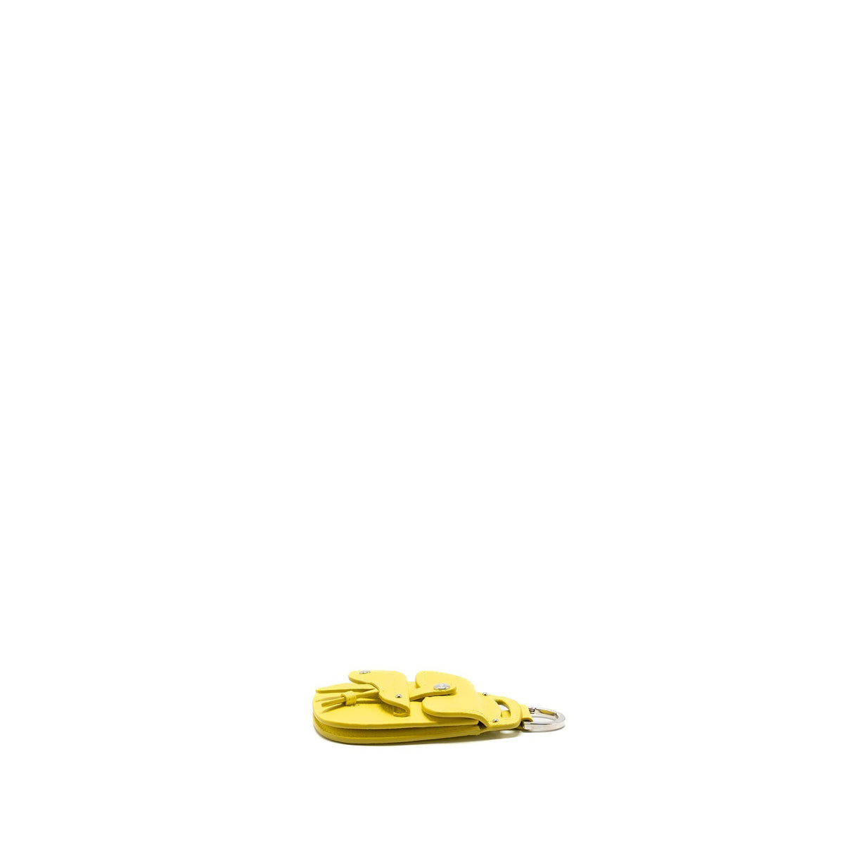 Top quality Dior Saddle Coin Pouch/Bag Charm Yellow