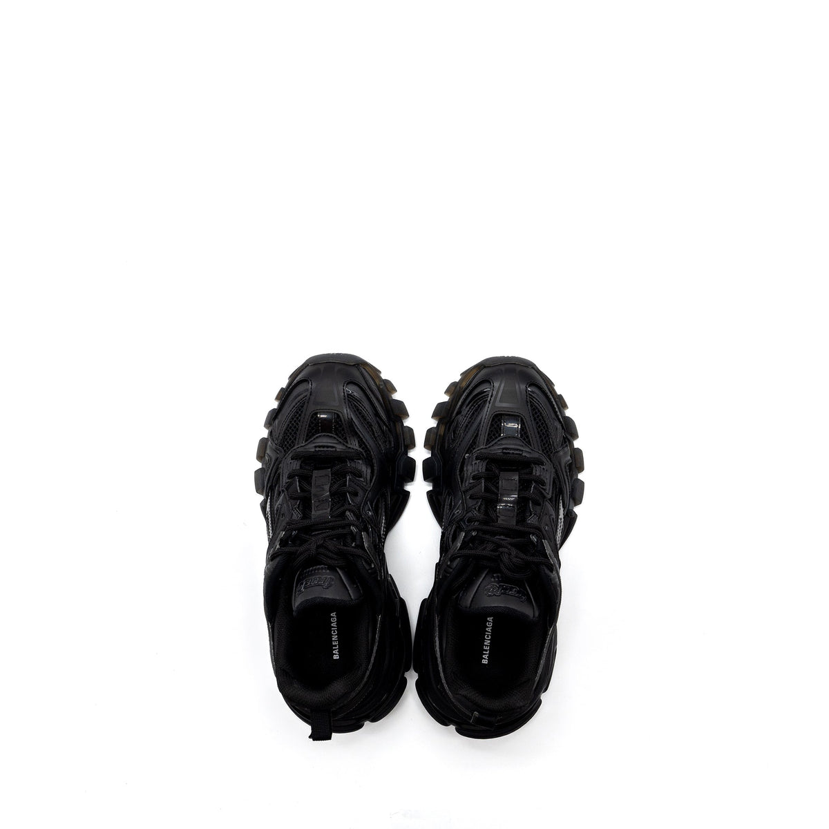 balenciaga Size 37 Track.2 Open Sneakers Black