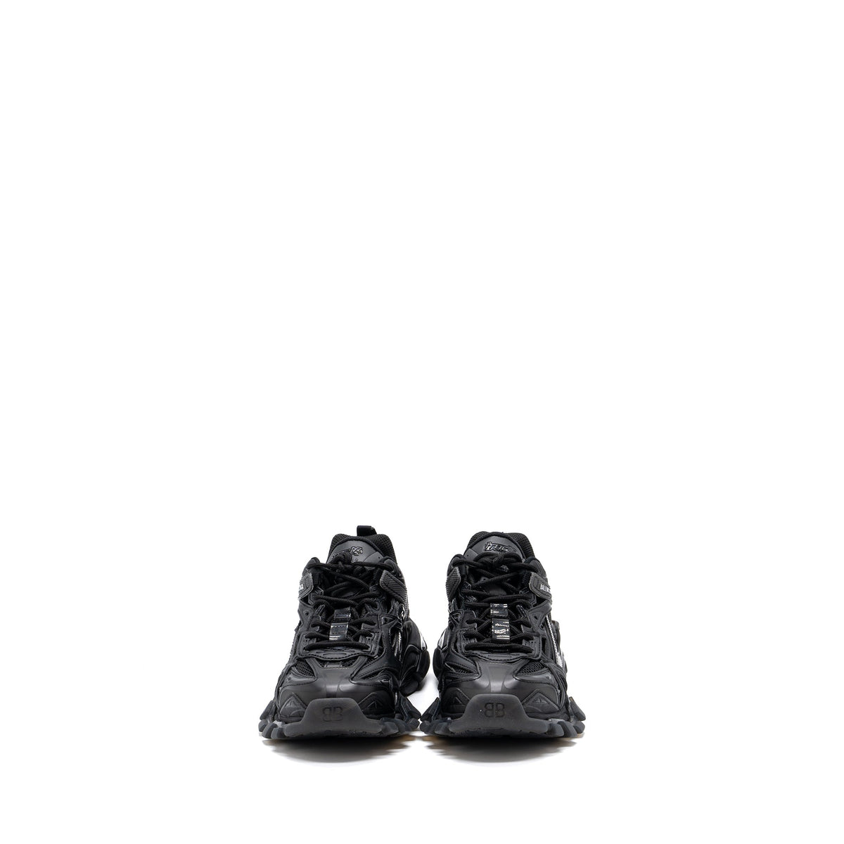 balenciaga Size 37 Track.2 Open Sneakers Black