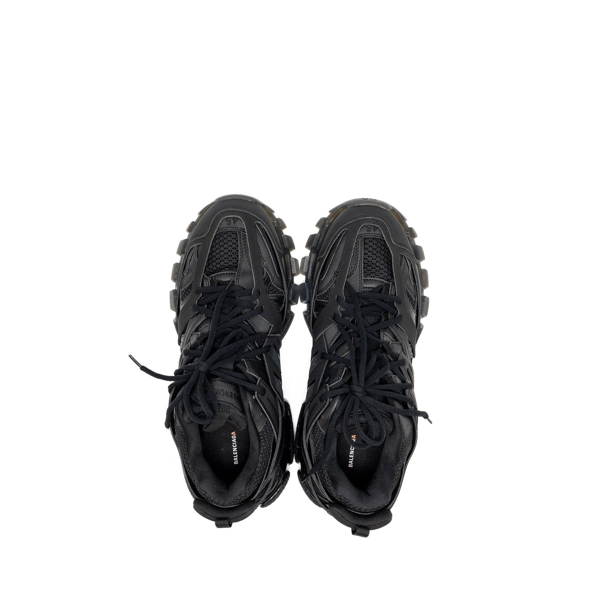 balenciaga Size 45 Track Sneakers Black