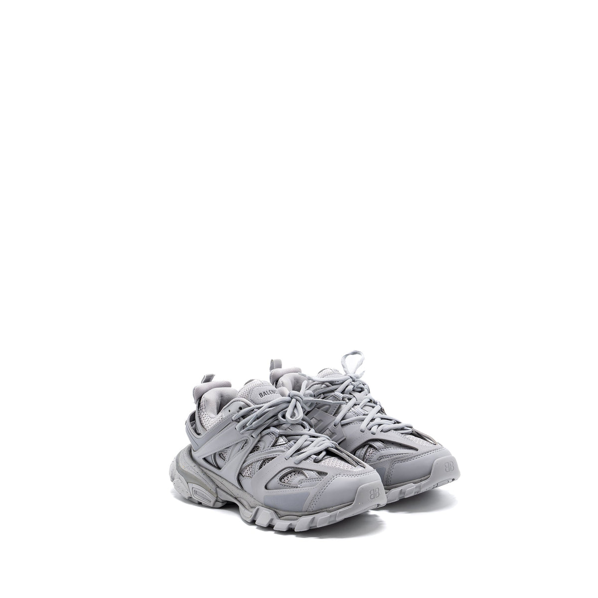 balenciaga Size 38 Track Sneakers Light Grey