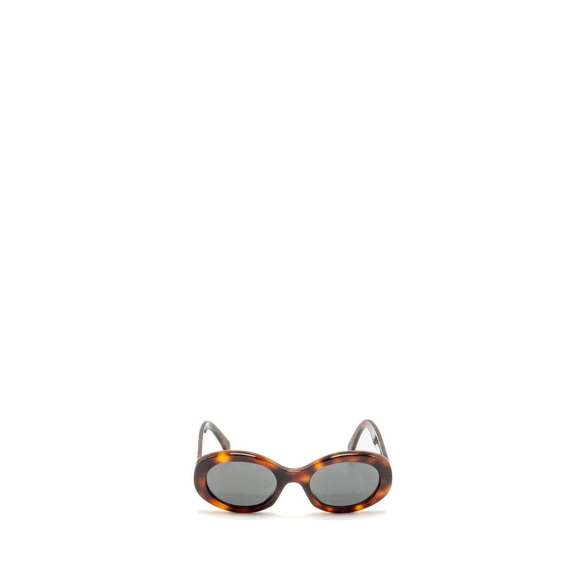 Celine Triomphe 01 sunglasses blonde Havana GHW