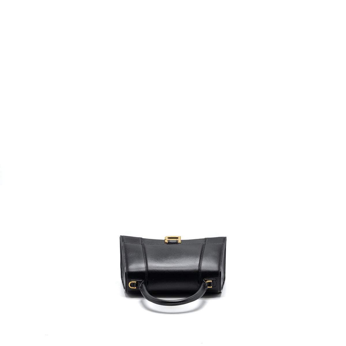 balenciaga Hourglass S Calfskin Black GHW
