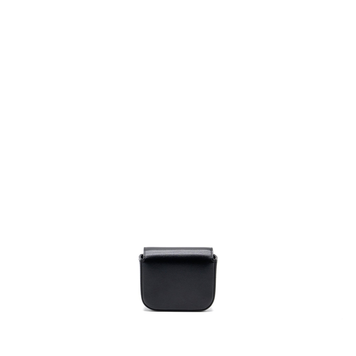 Celine Mini Claude Shiny Calfskin Black GHW