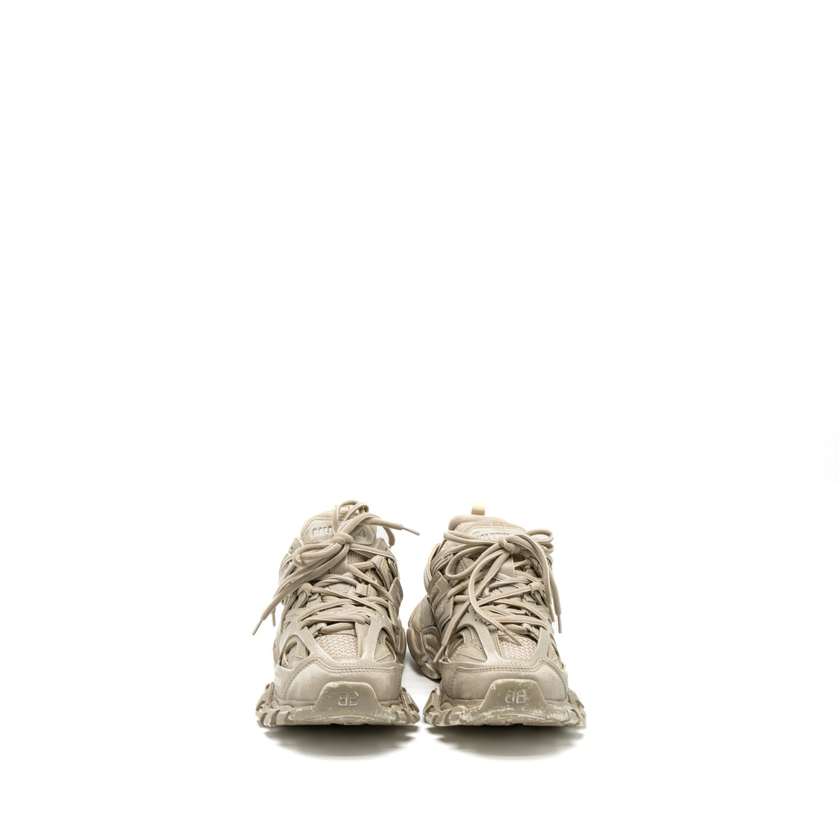 balenciaga Size 36 Track Sneakers Mesh/Nylon Beige/Multicolour