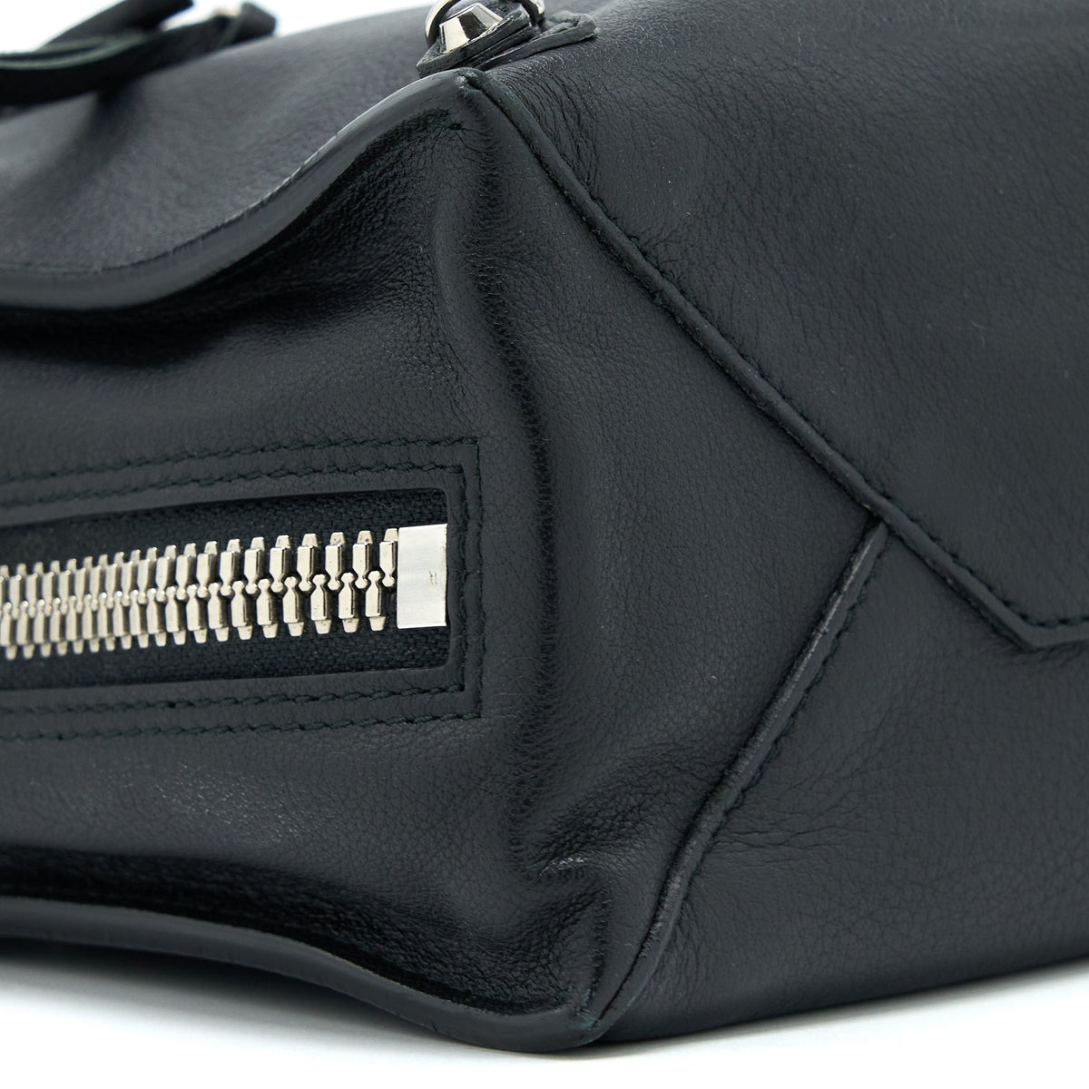 balenciaga Papier Mini Tote Bag Black SHW