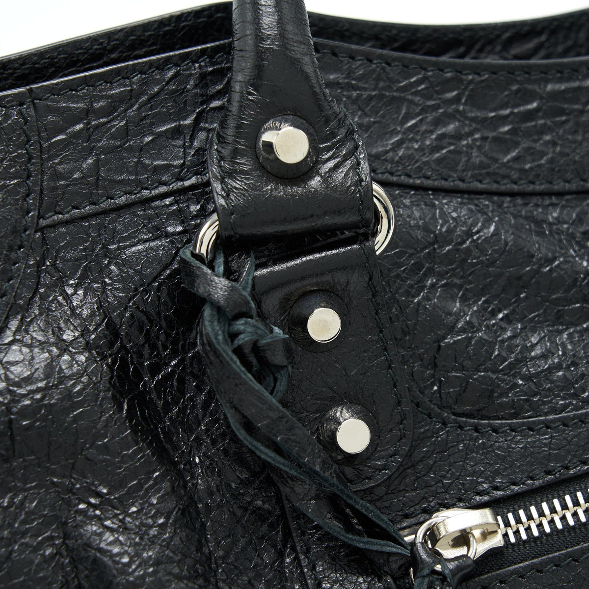 balenciaga Giant City Bag Black SHW