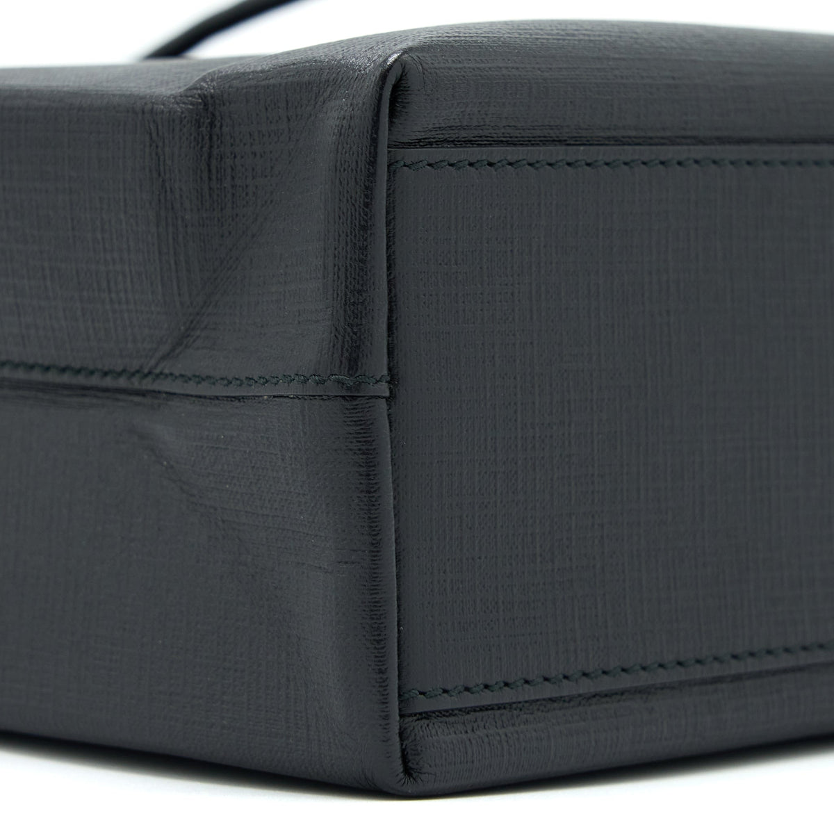 balenciaga Top Handle Shopping Tote Bag Calfskin Black SHW