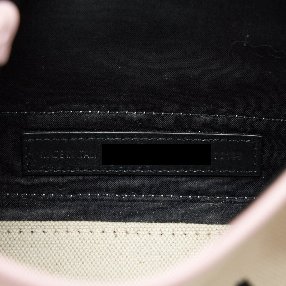 balenciaga Canvas Cabas Bag Pink SHW