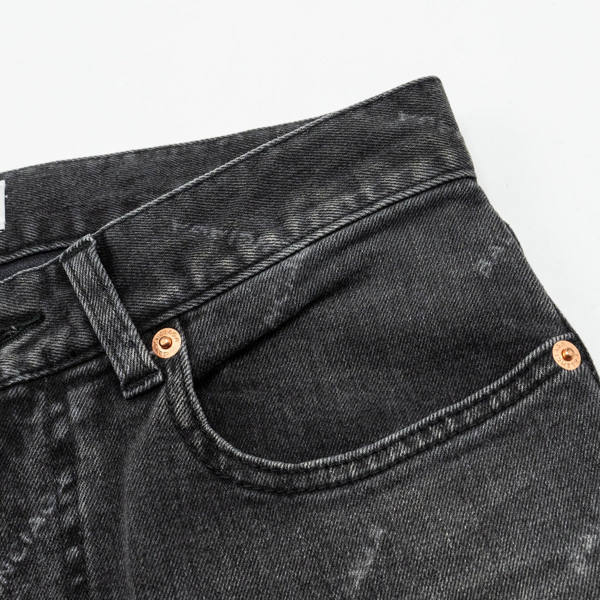 balenciaga Size 26 Denim Jeans Cotton Black
