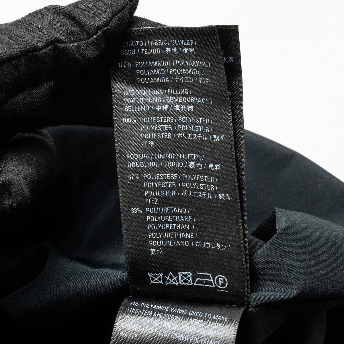 balenciaga size 44 oversized puffer jacket black