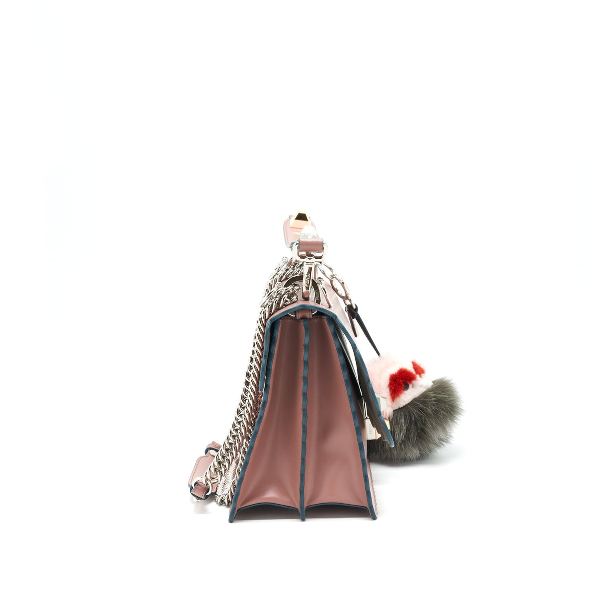 Top quality Fendi Kan I With Extra Bag Charm Pink