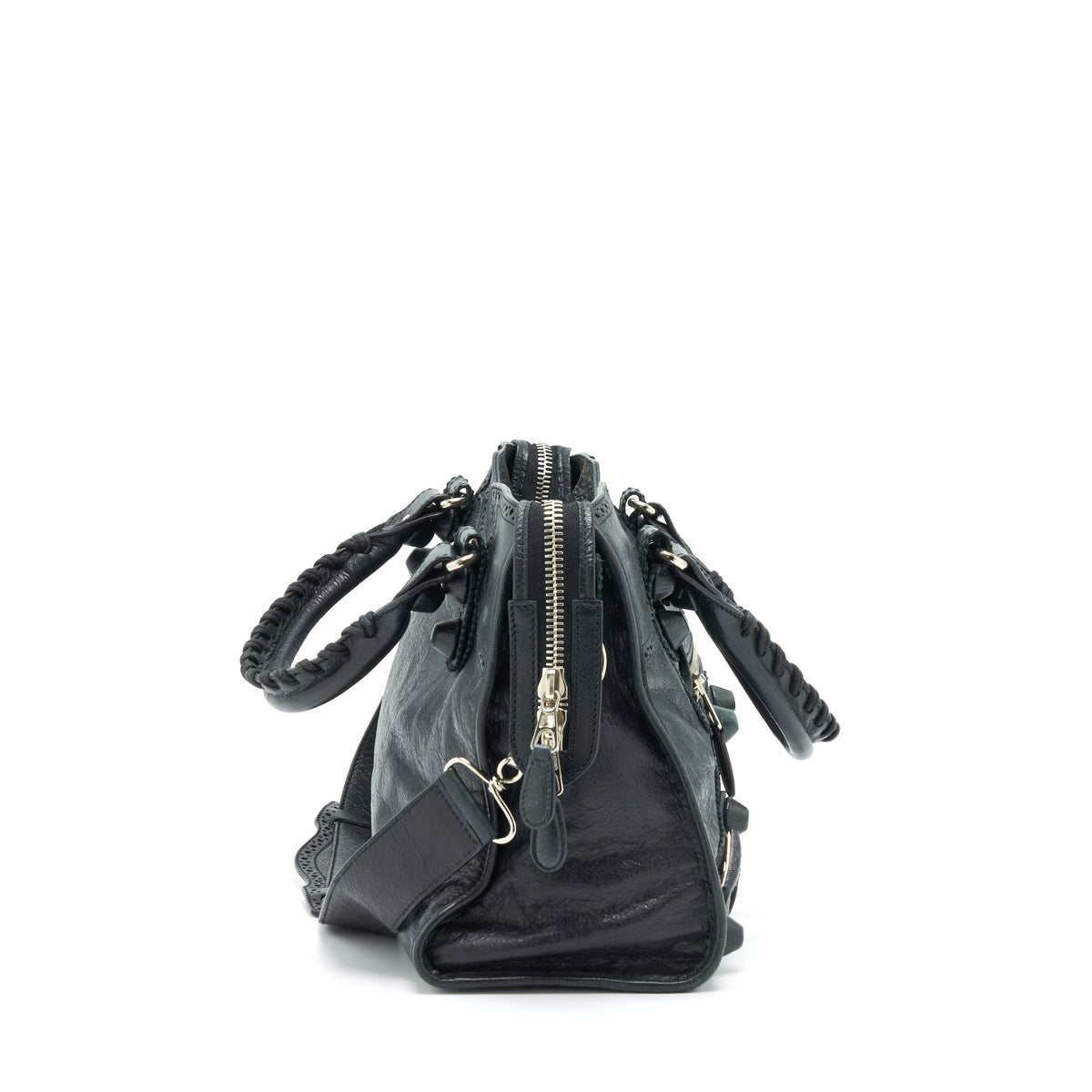 balenciaga Giant City Bag Black SHW