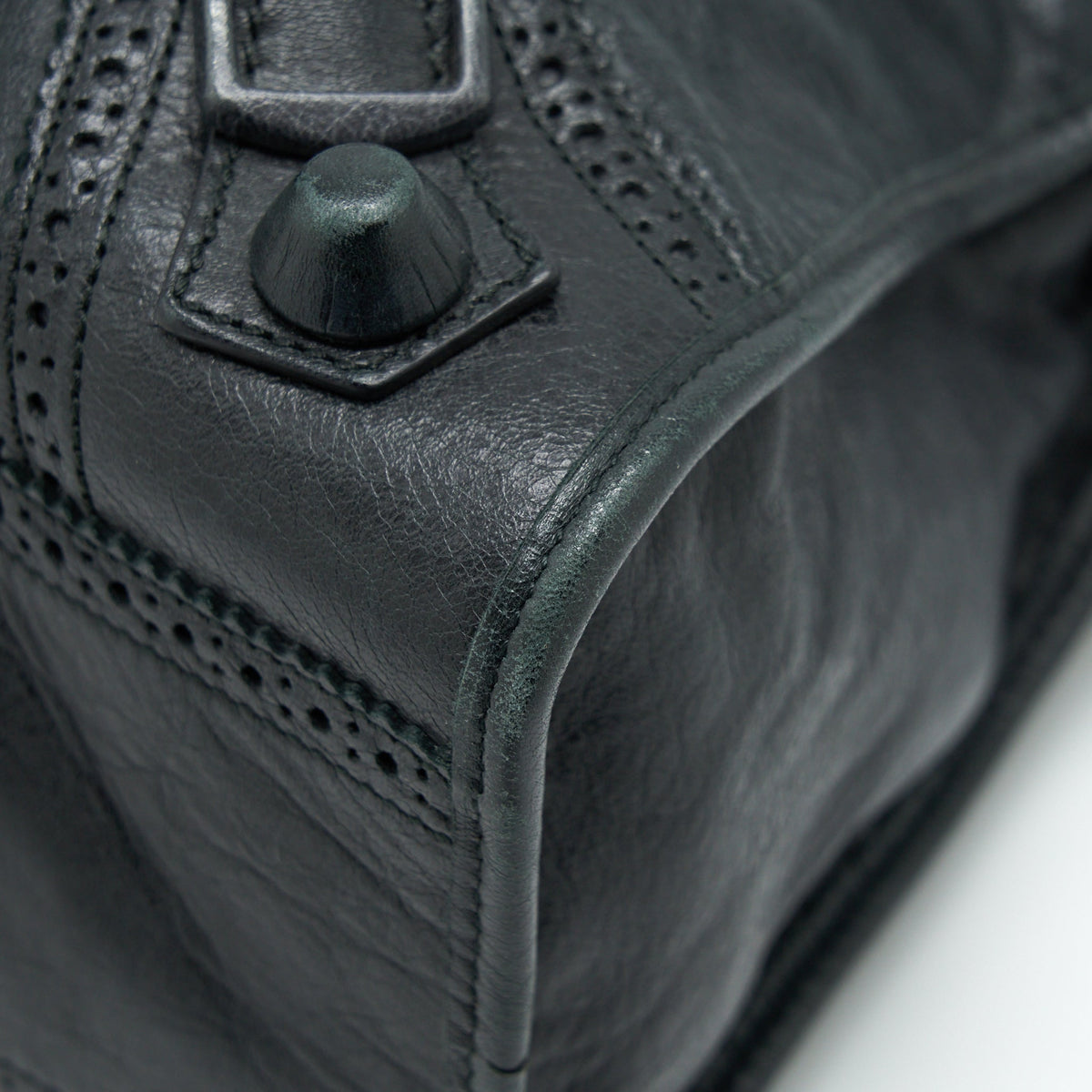 balenciaga Giant City Bag Black SHW