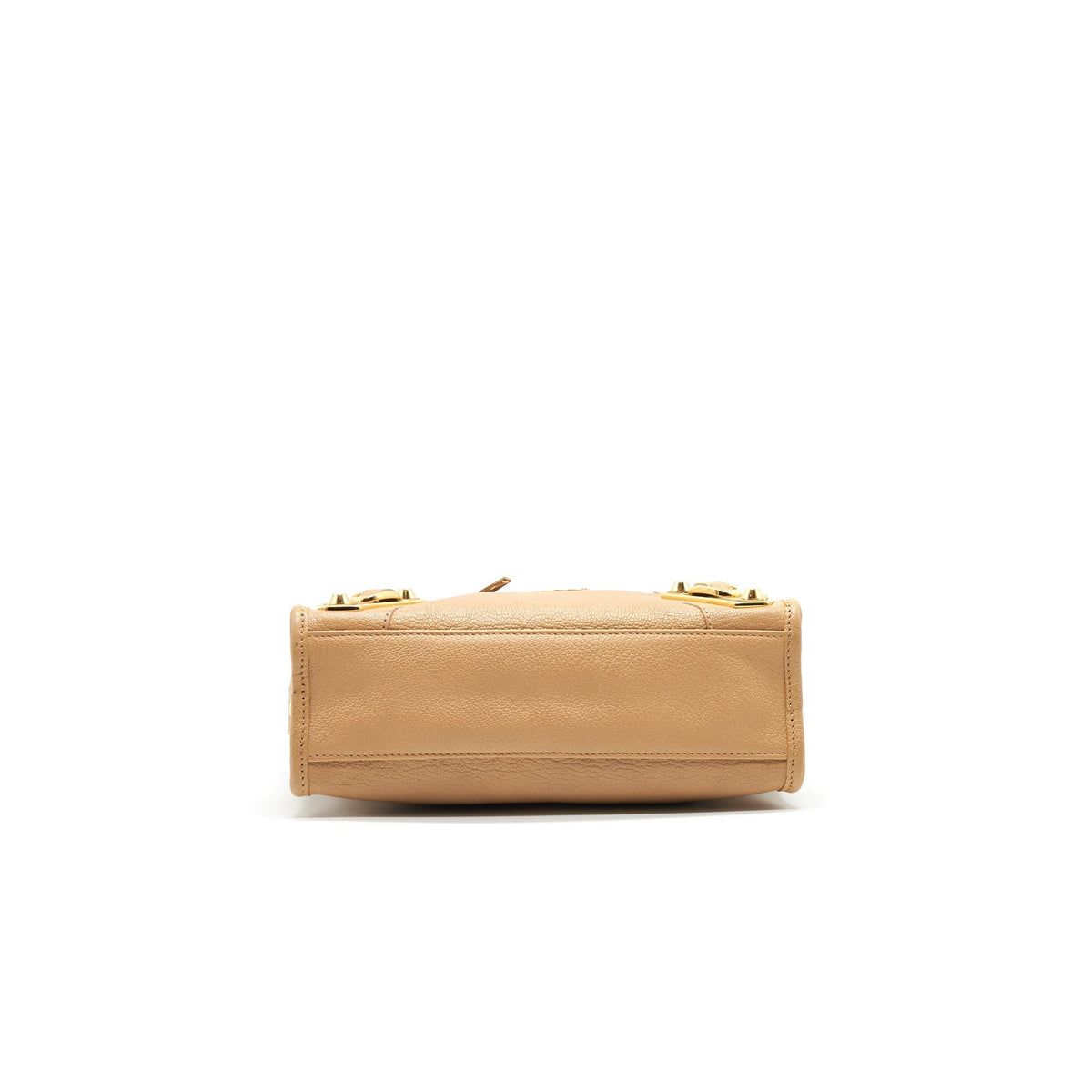 balenciaga MINI CITY BAG BEIGE WITH GHW