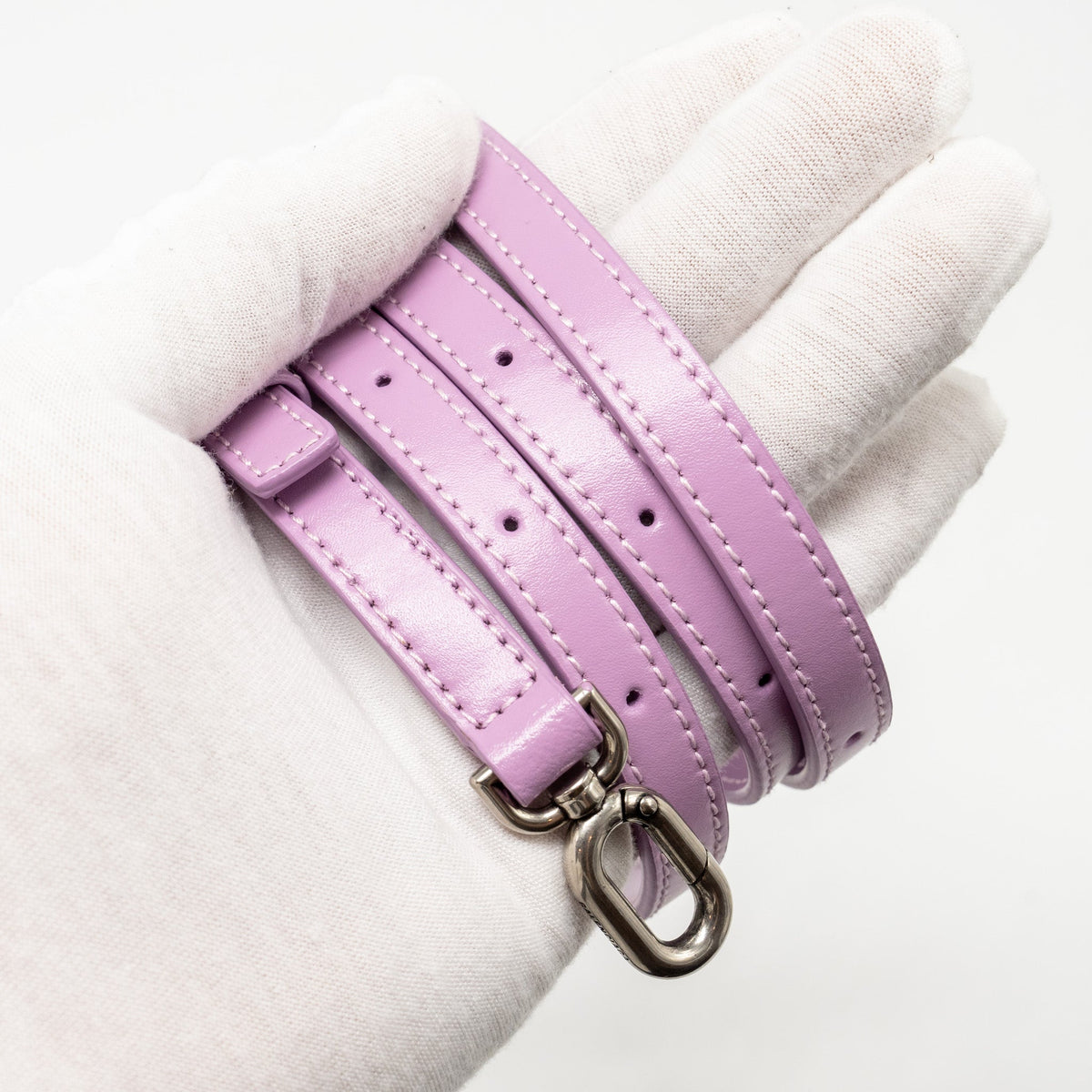 balenciaga Small Hourglass Bag Calfskin Light Purple SHW