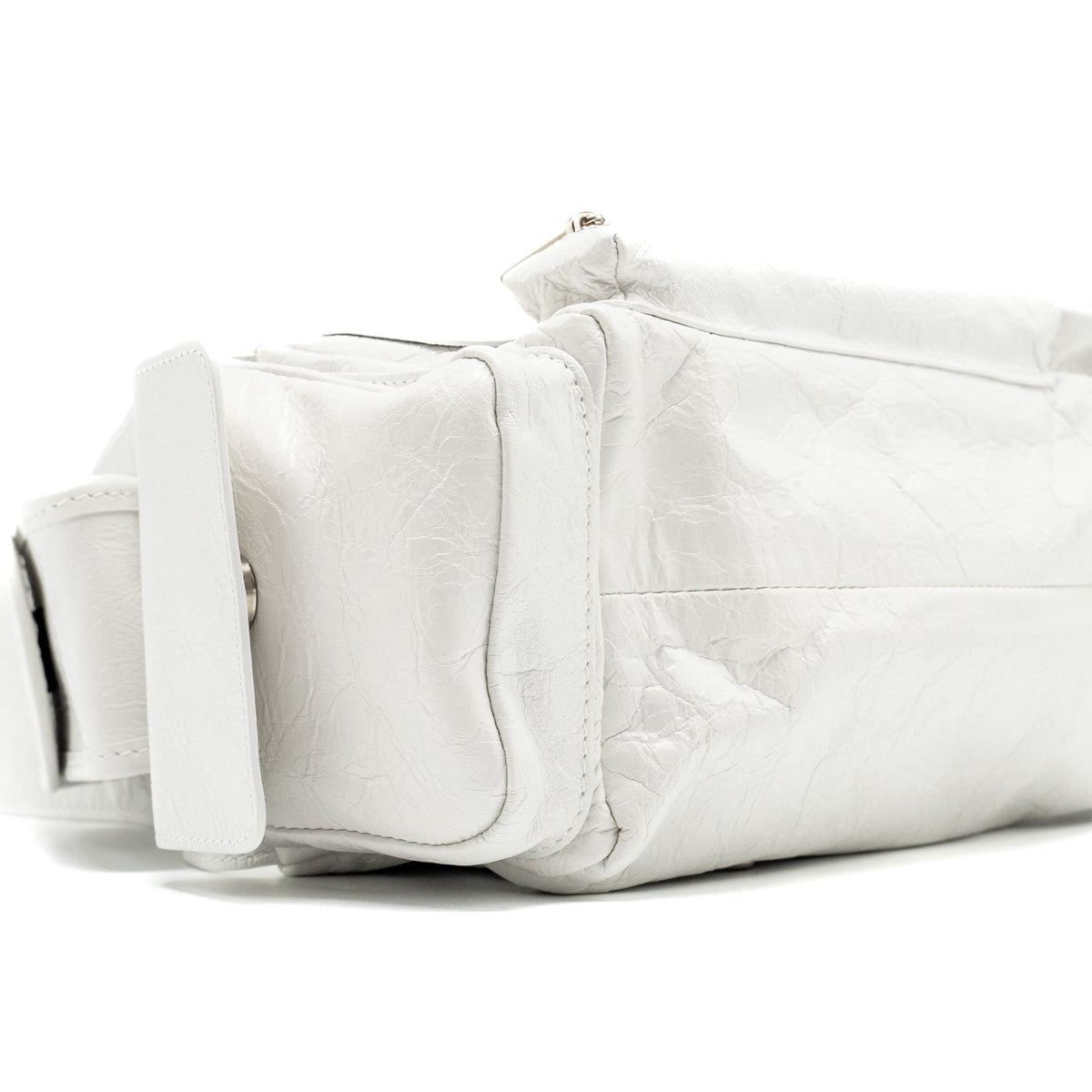 balenciaga Superbusy XS Sling Bag Calfskin Optic White SHW
