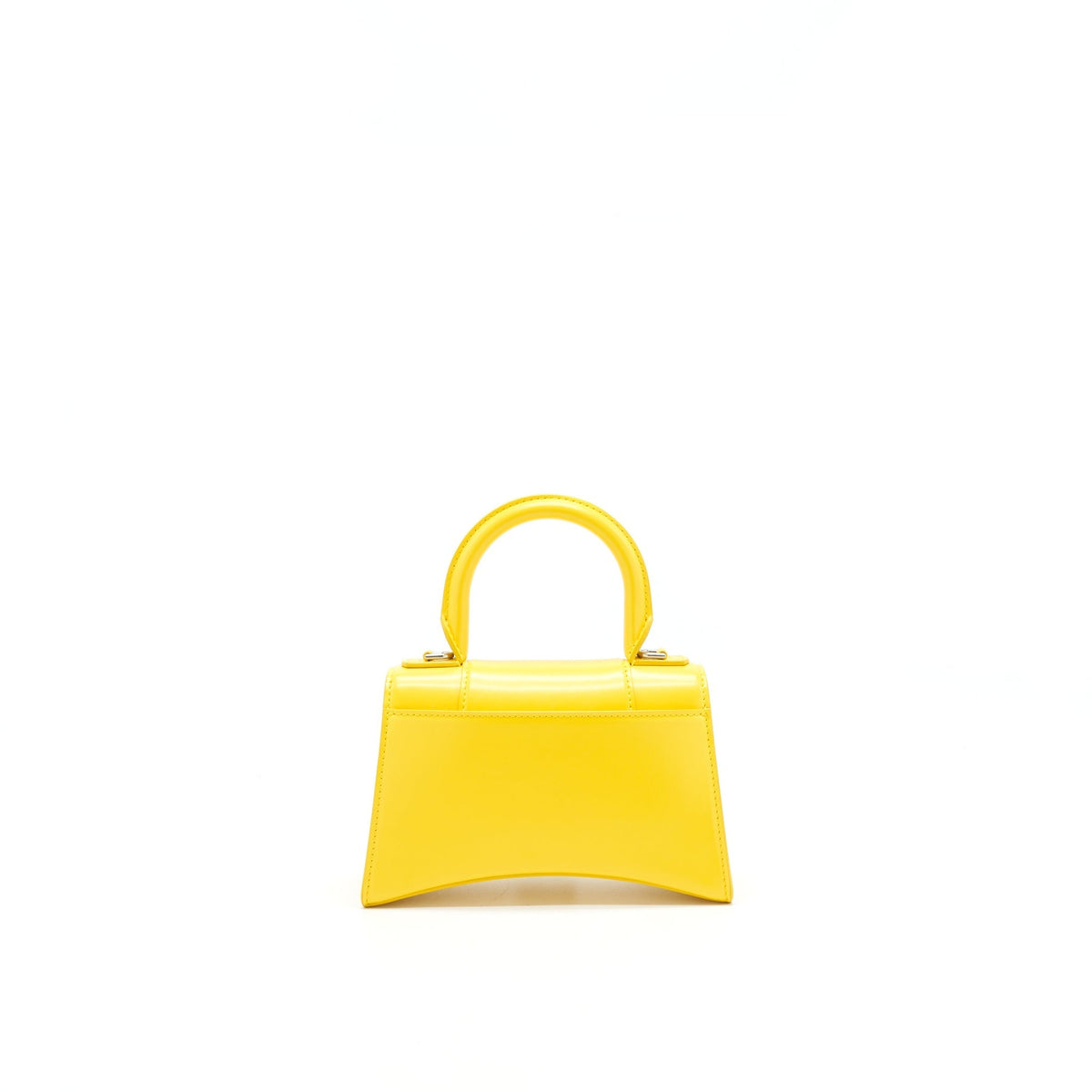 balenciaga Hourglass XS Top Handle Yellow