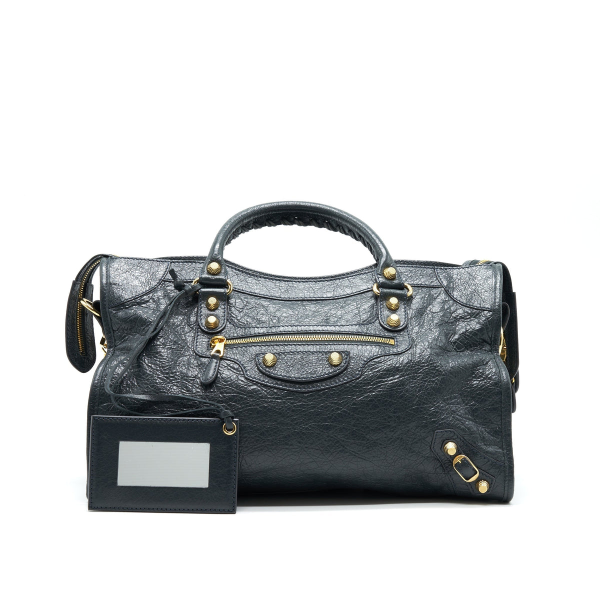 balenciaga GIANT CITY DARK GREY GHW