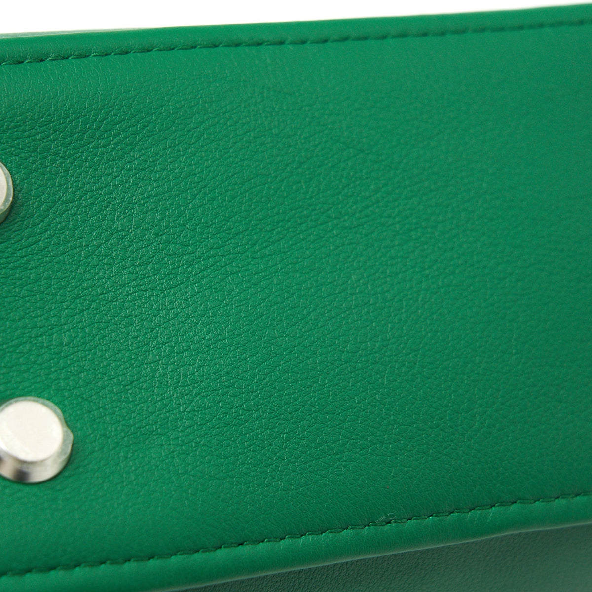 balenciaga Triangle duffle bag green shw