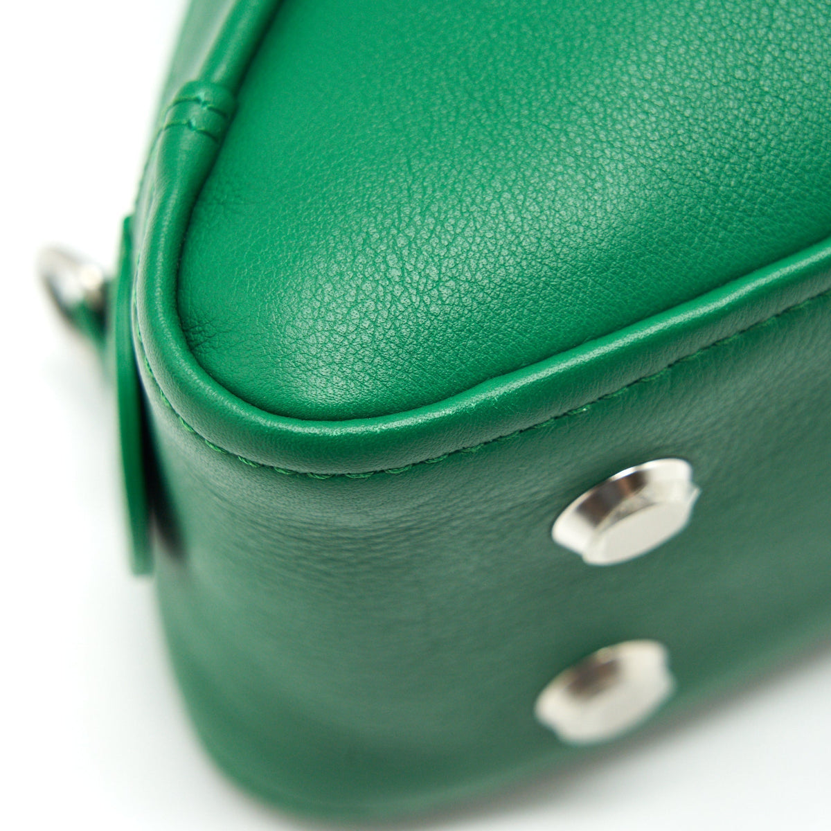 balenciaga Triangle duffle bag green shw