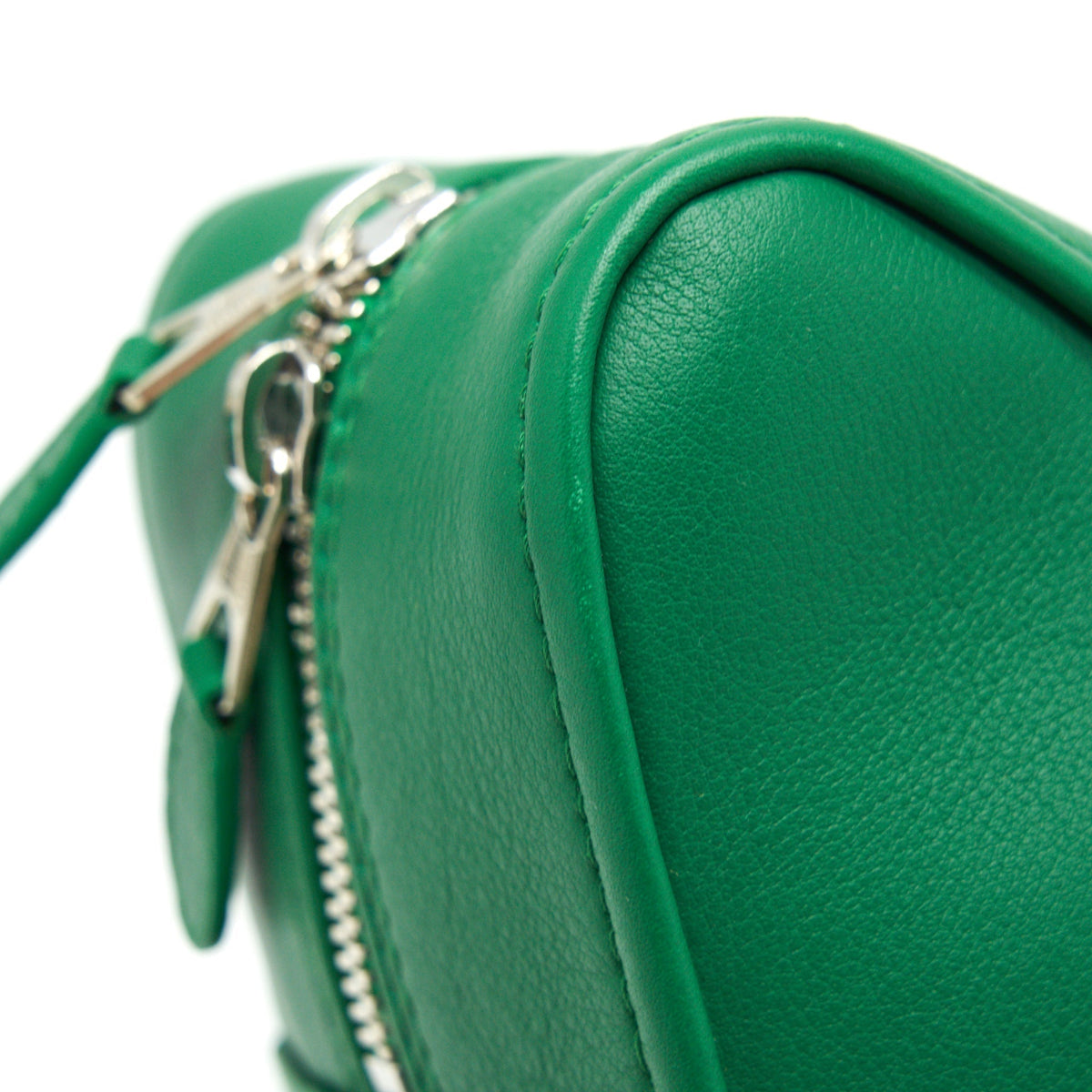 balenciaga Triangle duffle bag green shw