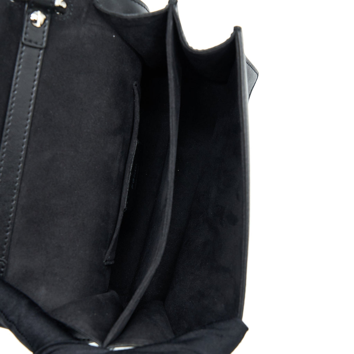 Top quality Fendi Kan I Calfskin Black SHW With An Extra Bag Charm