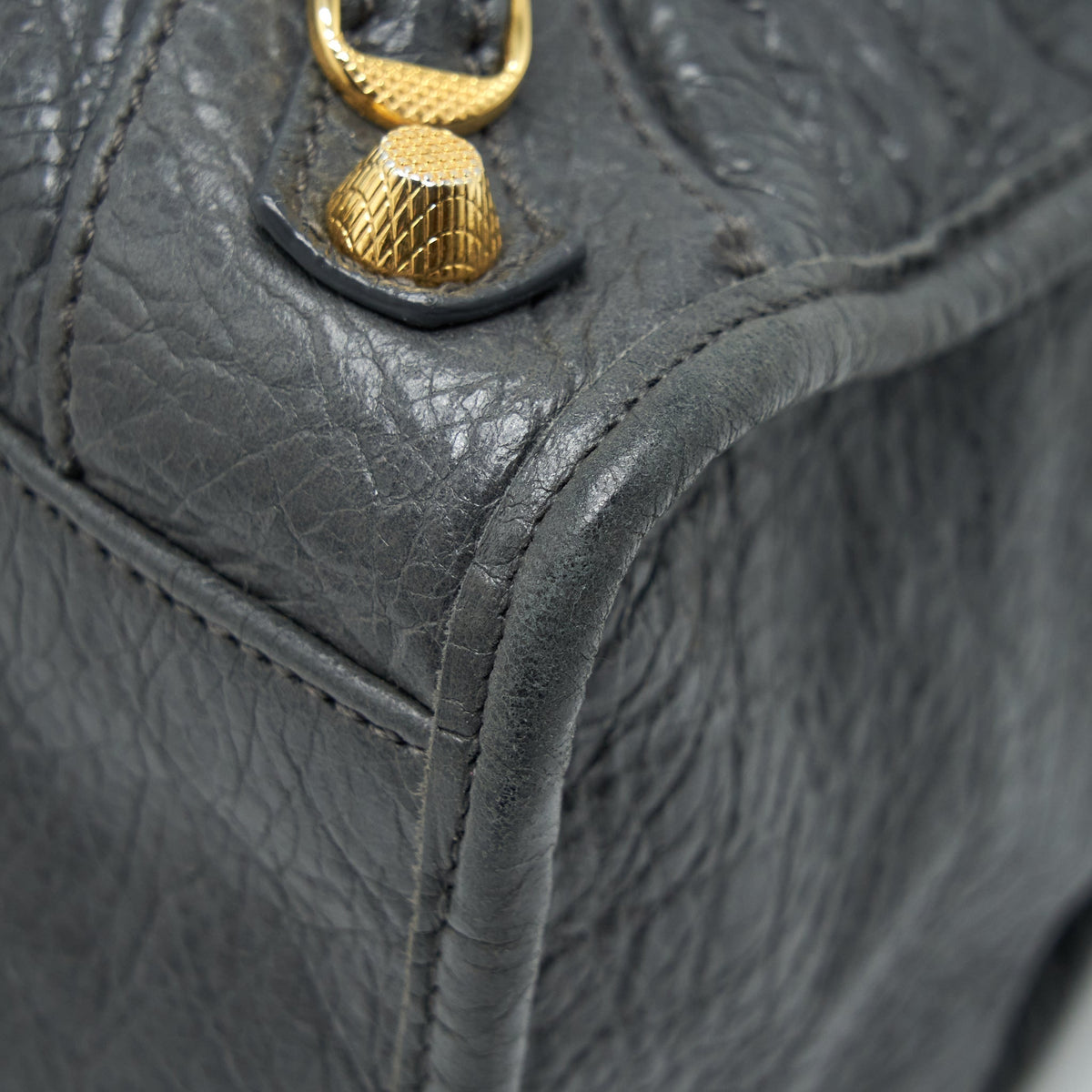 balenciaga Classic City Bag Grey GHW