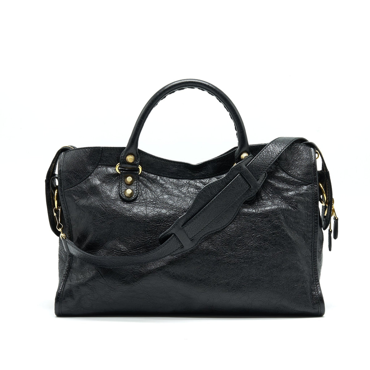 balenciaga GIANT CITY BAG BLACK