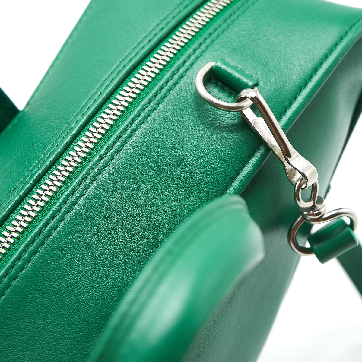 balenciaga Triangle Duffle Bag Green