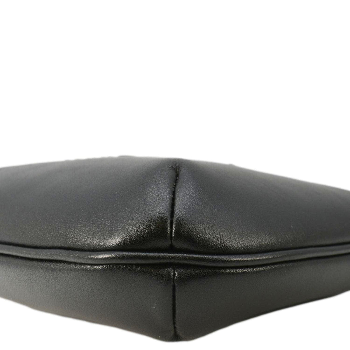 balenciaga Mary Kate Leather Shoulder Bag Black