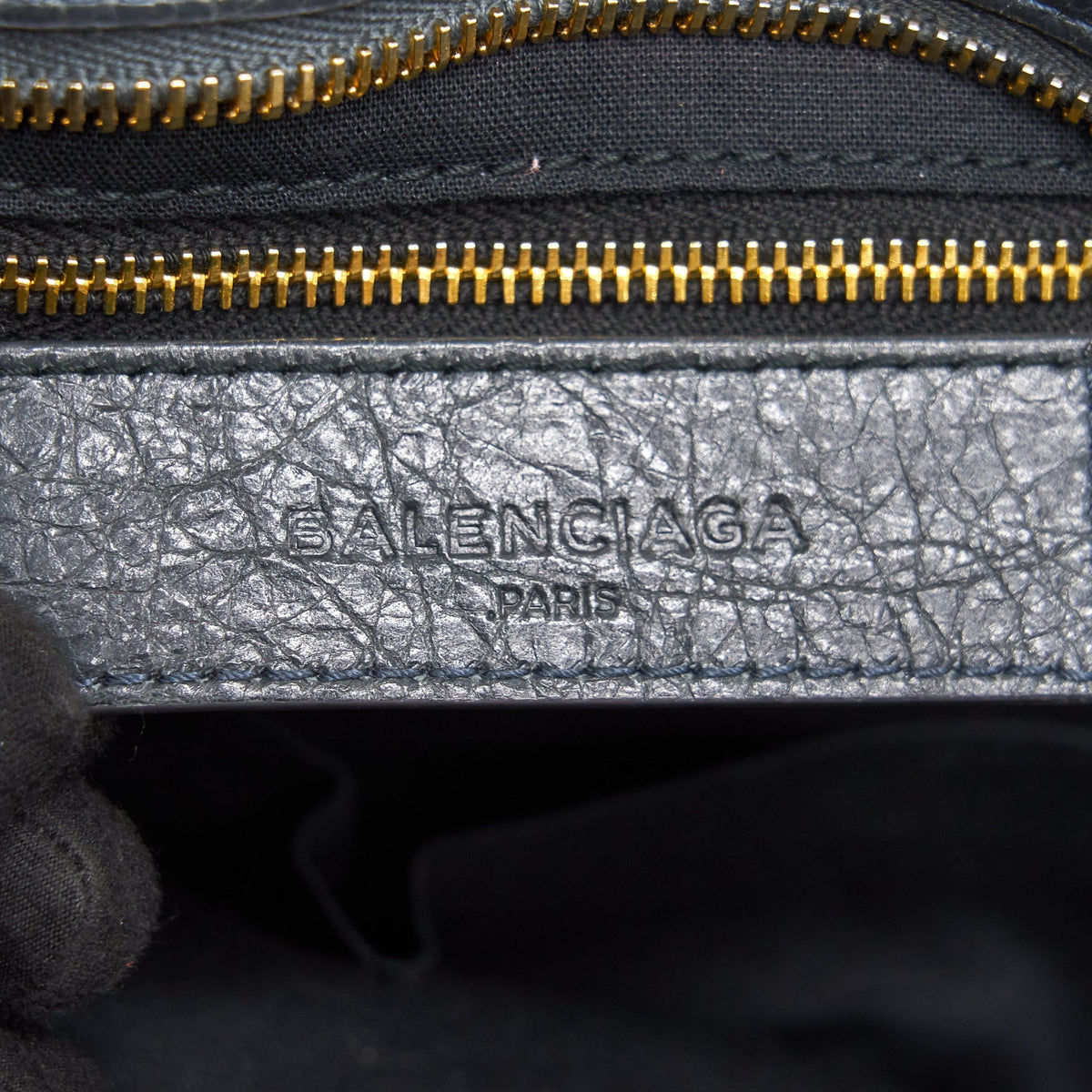 balenciaga Giant City Olive Grey GHW