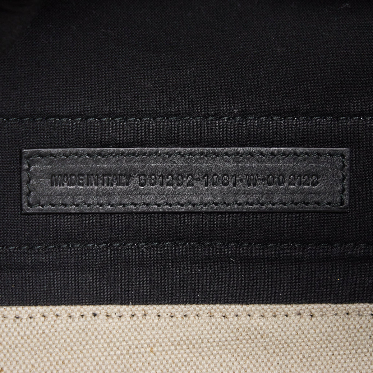 balenciaga Canvas Cabas Bag Medium