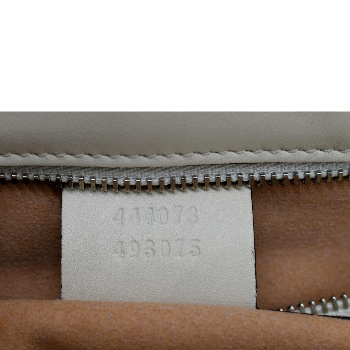 GUCCI Medium Dionysus Leather Tote Bag Ivory 444073