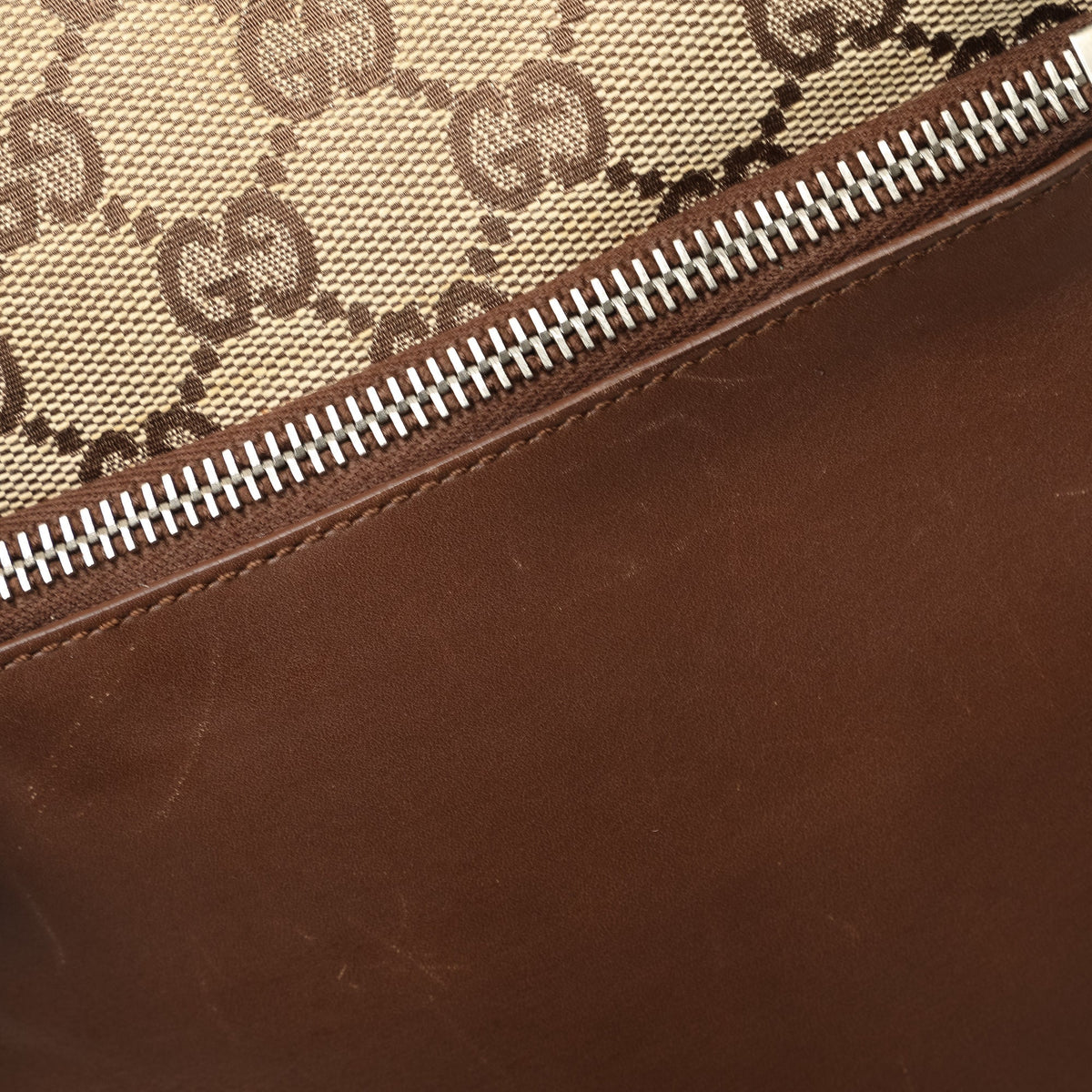 GUCCI GG Canvas Shoulder Bag
