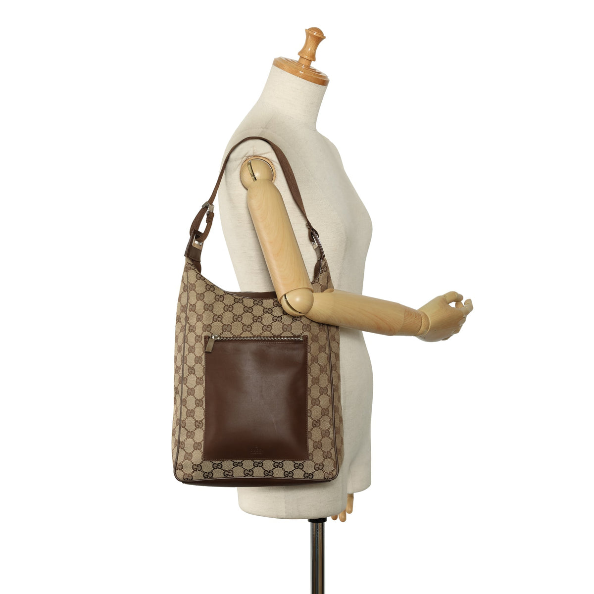 GUCCI GG Canvas Shoulder Bag