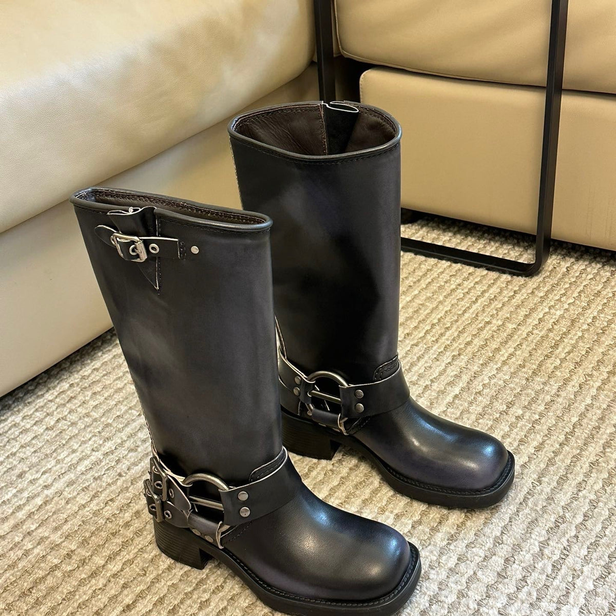 MIU M BOOTS