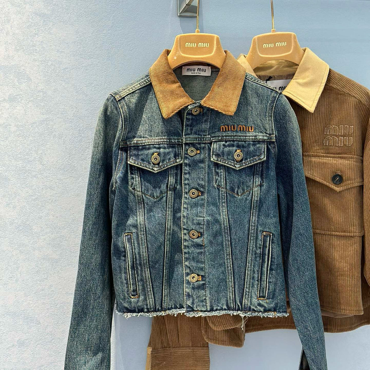 MIU M DENIM JACKET