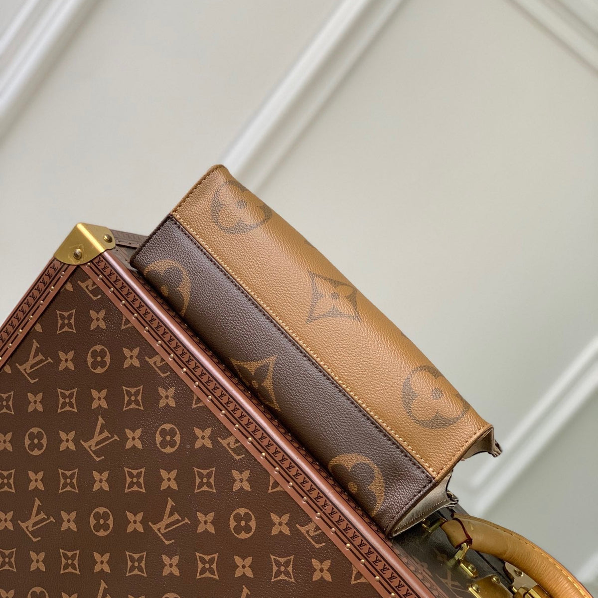 LOU ONTHEGO EAST WEST TOTE BAG