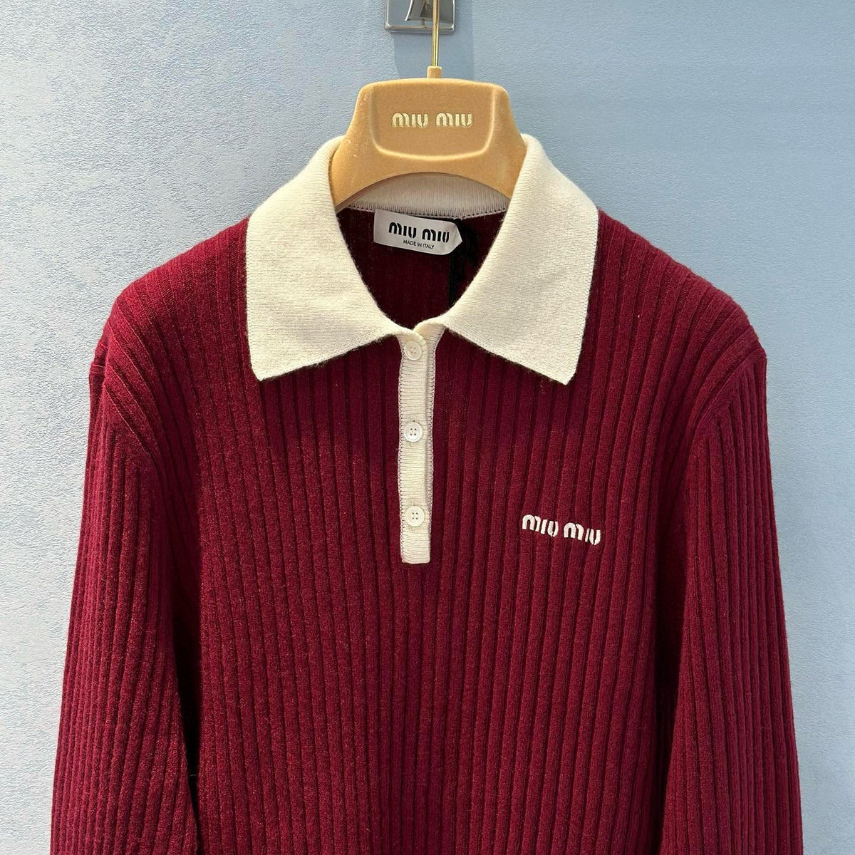 MIU M POLO SHIRT