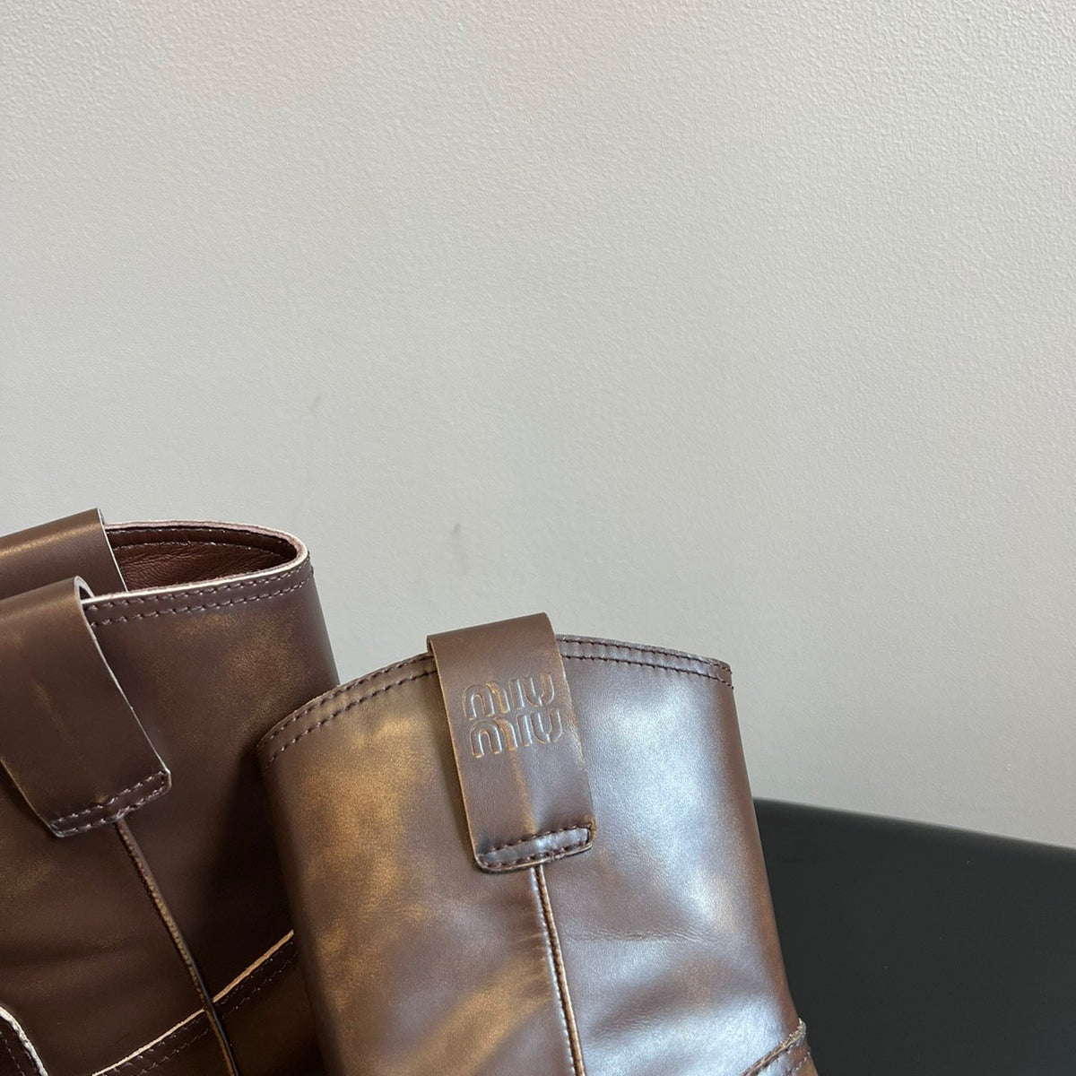 MIU M BOOTS