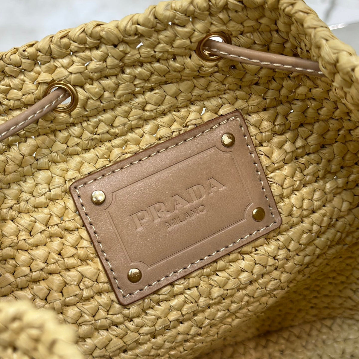 PD CROCHET MINI BUCKET BAG