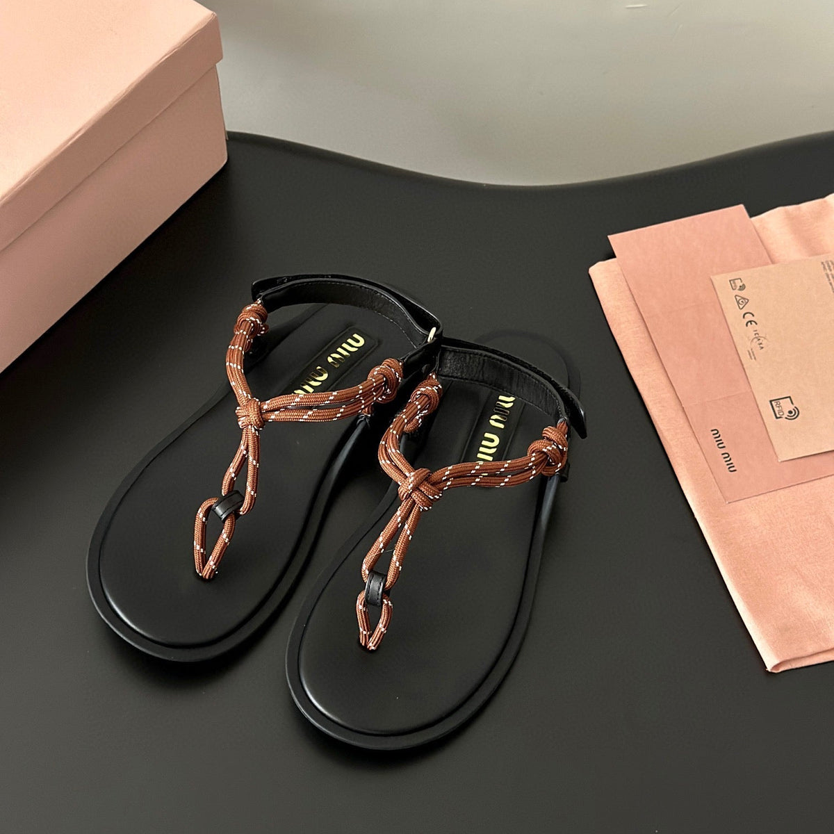 MIU M SANDALS