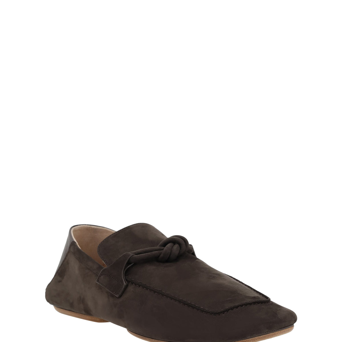 Bottega Veneta Men Suede Daddy Loafers