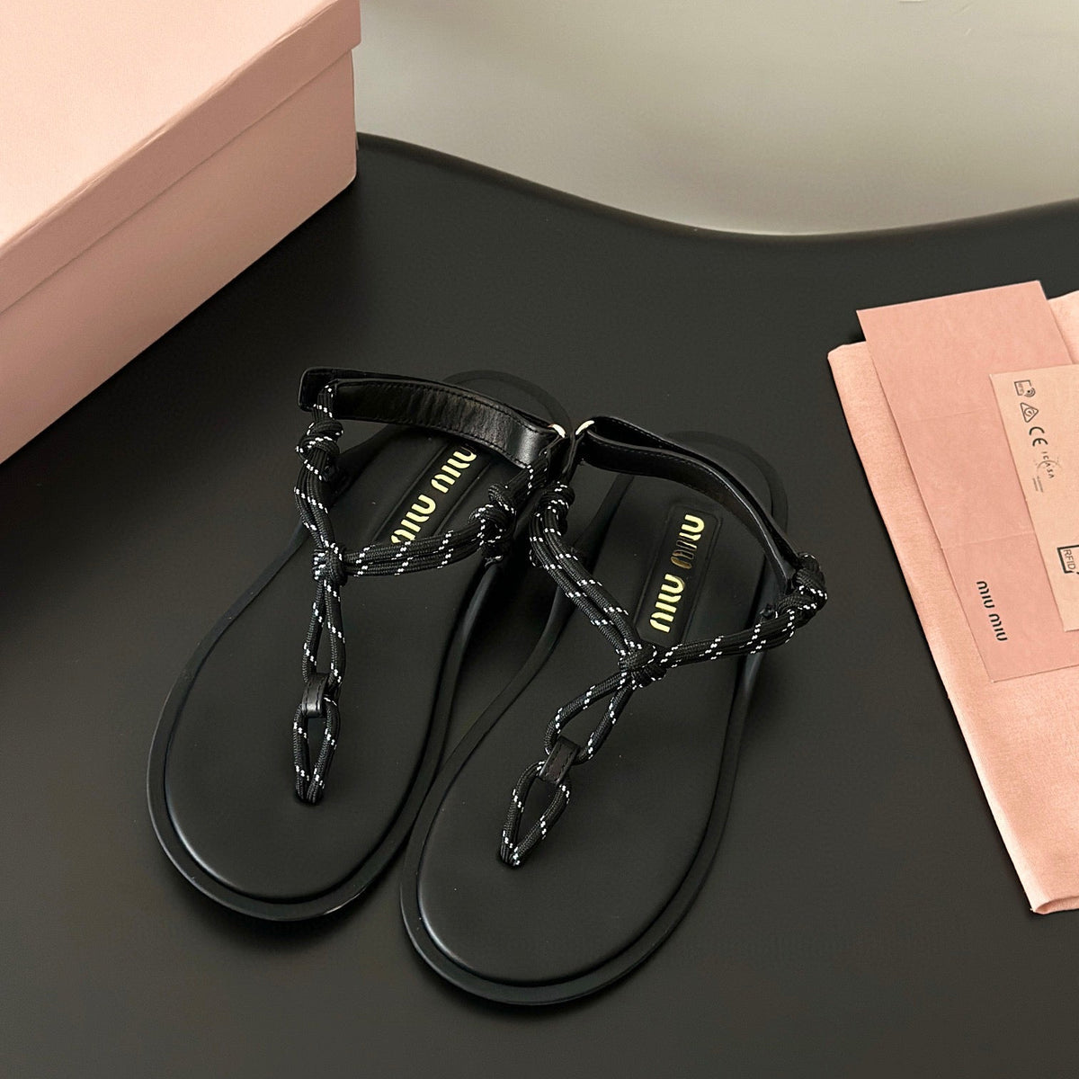 MIU M SANDALS