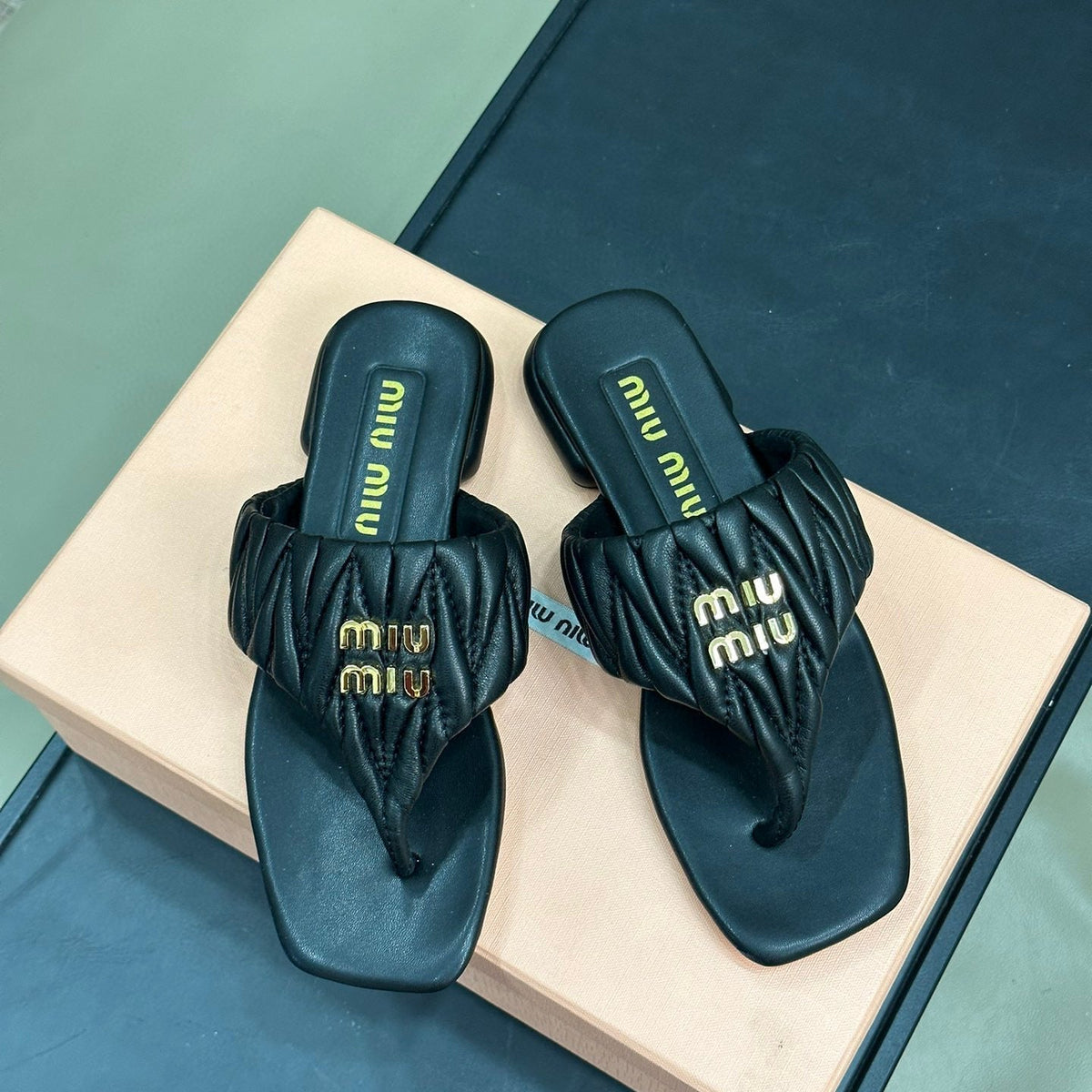 MIU M SANDALS