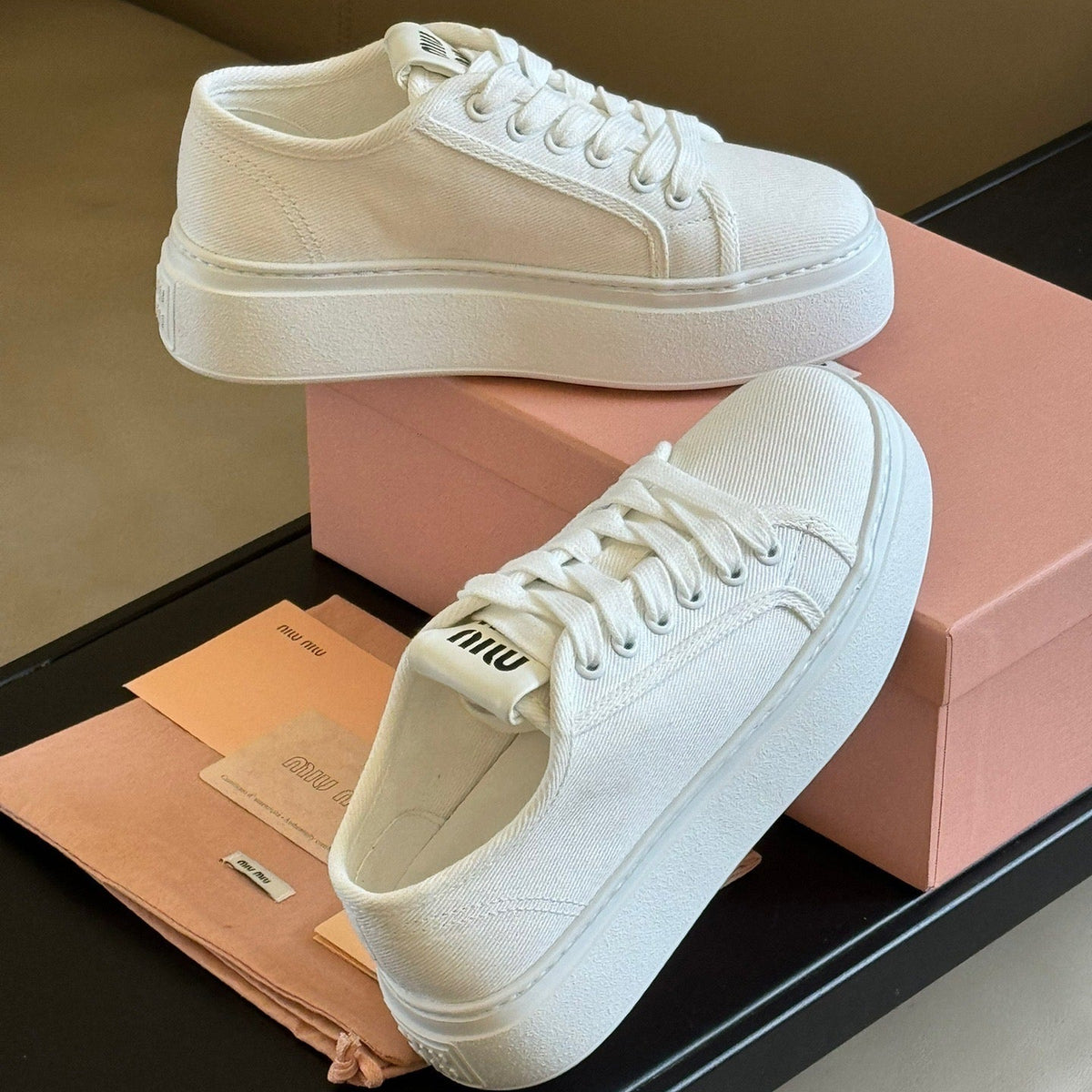 MIU M TRAINERS