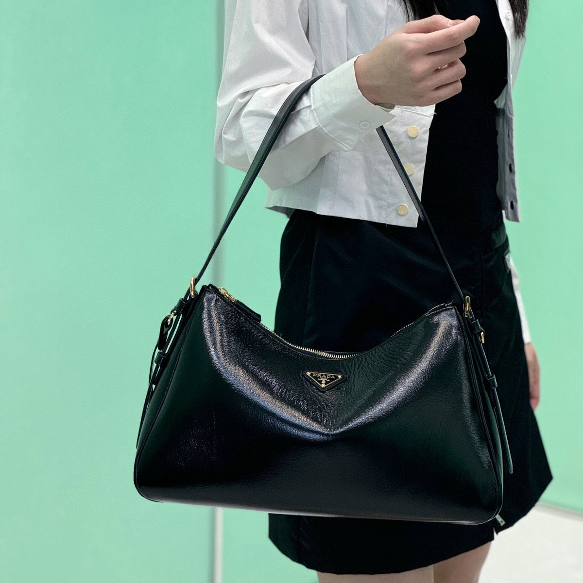 PD AIMEE LARGE SHOULDER BAG