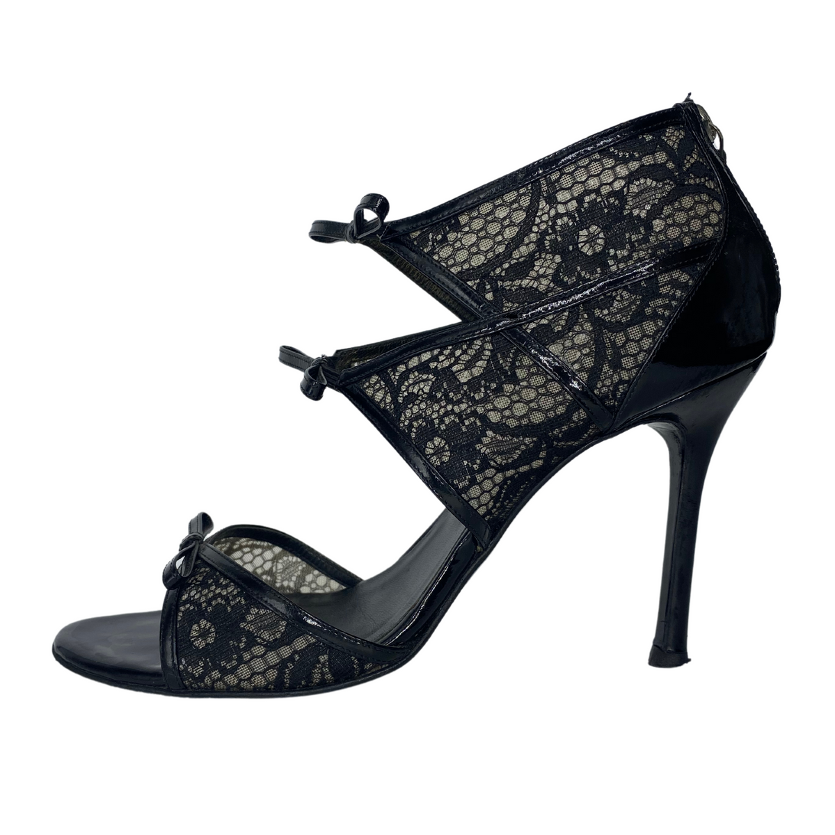 Versace Lace Cage Sandals |US7.5|IT37.5|